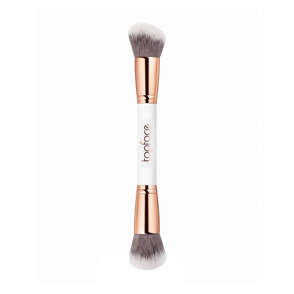 Пензлик для рум'ян TopFace Blush Brush двосторонній (PT901 (F29))
